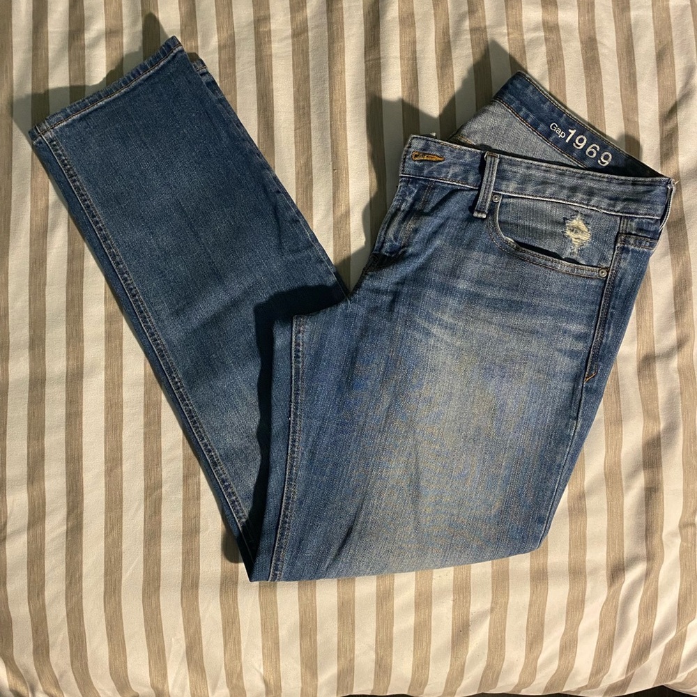 Gap Real Straight Jeans
